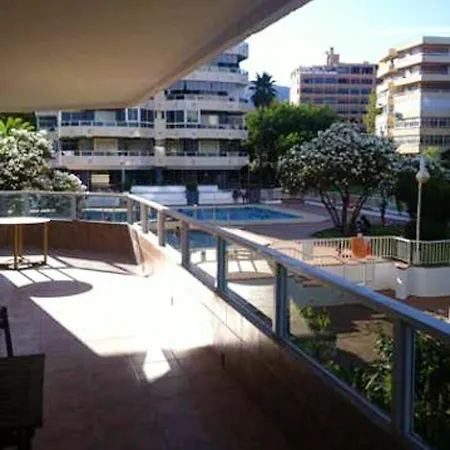公寓 With 2 Bedrooms In With Wonderful Sea View Shared Pool Furnished Garden 50 M